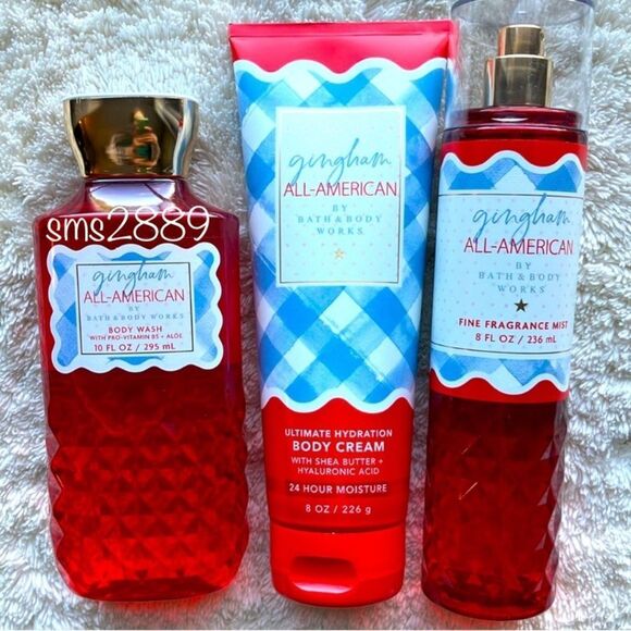Bath and Body Works Gingham All American - Picture 1 of 2